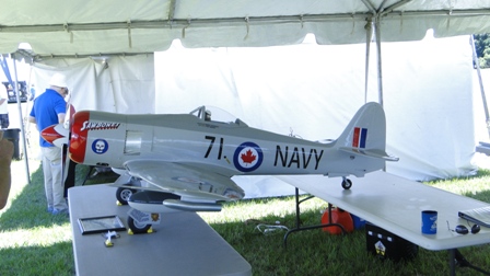 10 Good side view of Sawbones on display table