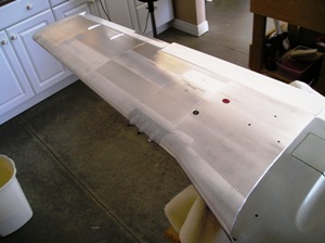 25 Right wing front view