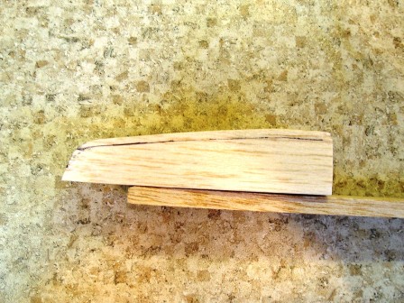 Rudder servo linkage fairing mold (2)
