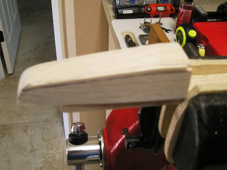Rudder servo linkage fairing mold (3)